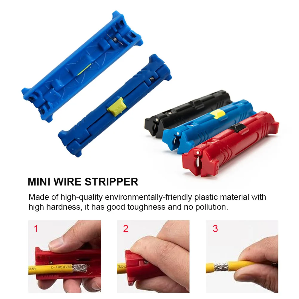 Multi-function Electric Wire Stripper Pen Rotary Coaxial Wire Cable Pen Cutter Stripping Machine Pliers Tool for Cable Puller To
Multi-function Electric Wire Stripper Pen Rotary Coaxial Wire Cable Pen Cutter Stripping Machine Pliers Tool for Cable Puller To