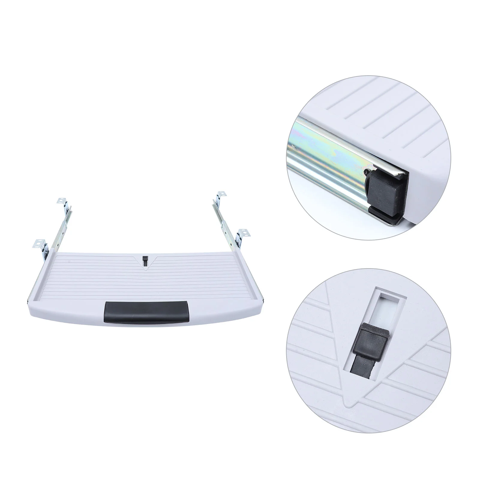 1Pc Drawer Type Keyboard Case Creative Under Desk Keyboard Storage Box for Office
1Pc Drawer Type Keyboard Case Creative Under Desk Keyboard Storage Box for Office