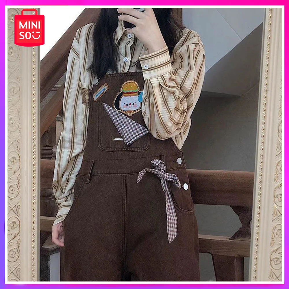 Miniso Sanrio Cinnamoroll New Overalls Straight Leg Loose Slimming Wide Leg Denim Jumpsuit for Women In Autumn Surprise Gift
Miniso Sanrio Cinnamoroll New Overalls Straight Leg Loose Slimming Wide Leg Denim Jumpsuit for Women In Autumn Surprise Gift