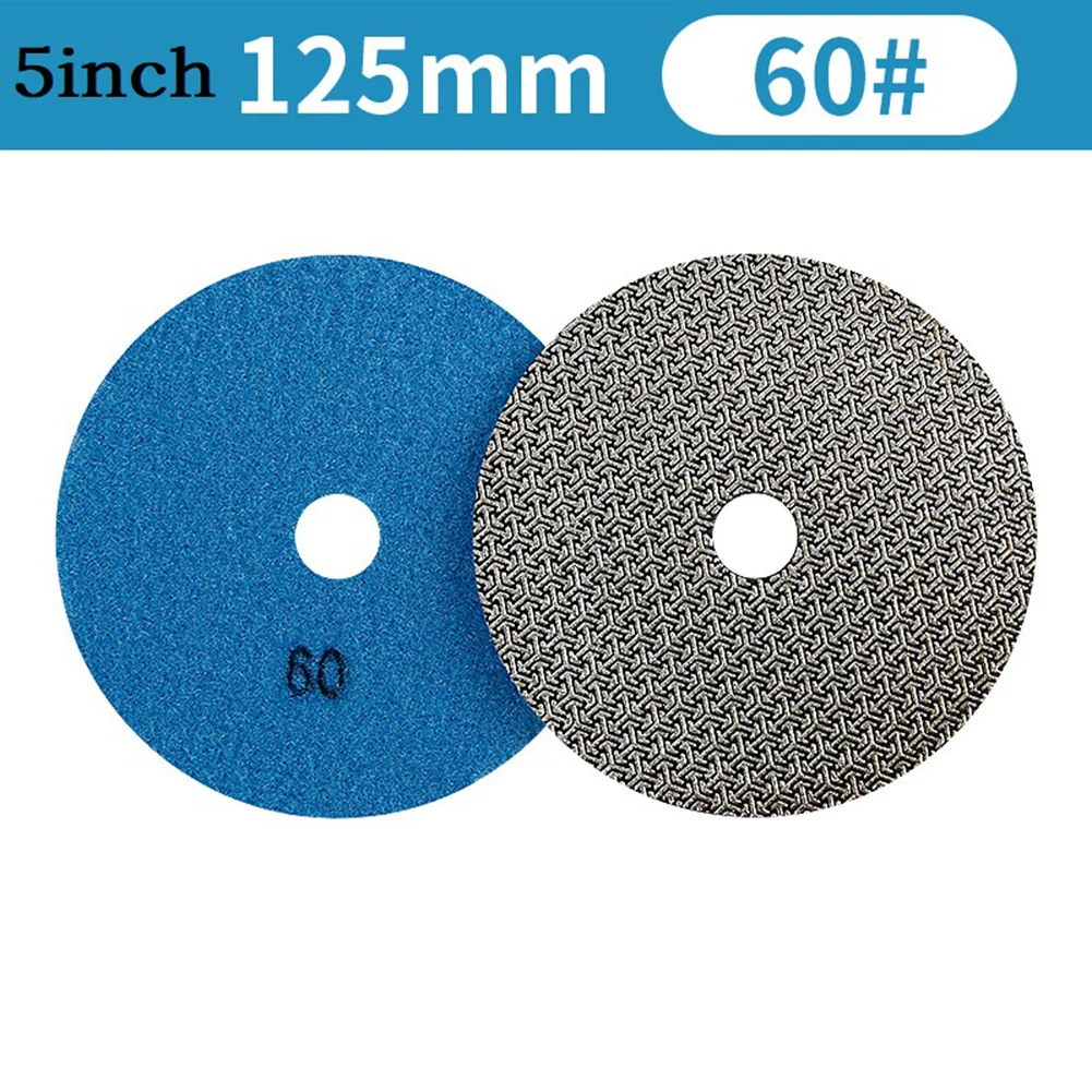 5Inch Diamond Dry Polishing Pad Grinding Disc For Granite Marble Sanding Disc Electroplated Abrasive Sanding Disc Polisher Tools
5Inch Diamond Dry Polishing Pad Grinding Disc For Granite Marble Sanding Disc Electroplated Abrasive Sanding Disc Polisher Tools