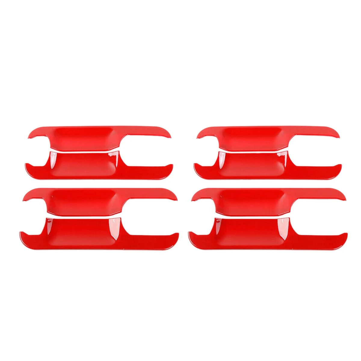 4Pcs Exterior Door Handle Bowl Trim Cover Decor for Ford F-150 F150 2015-2019 Red
4Pcs Exterior Door Handle Bowl Trim Cover Decor for Ford F-150 F150 2015-2019 Red