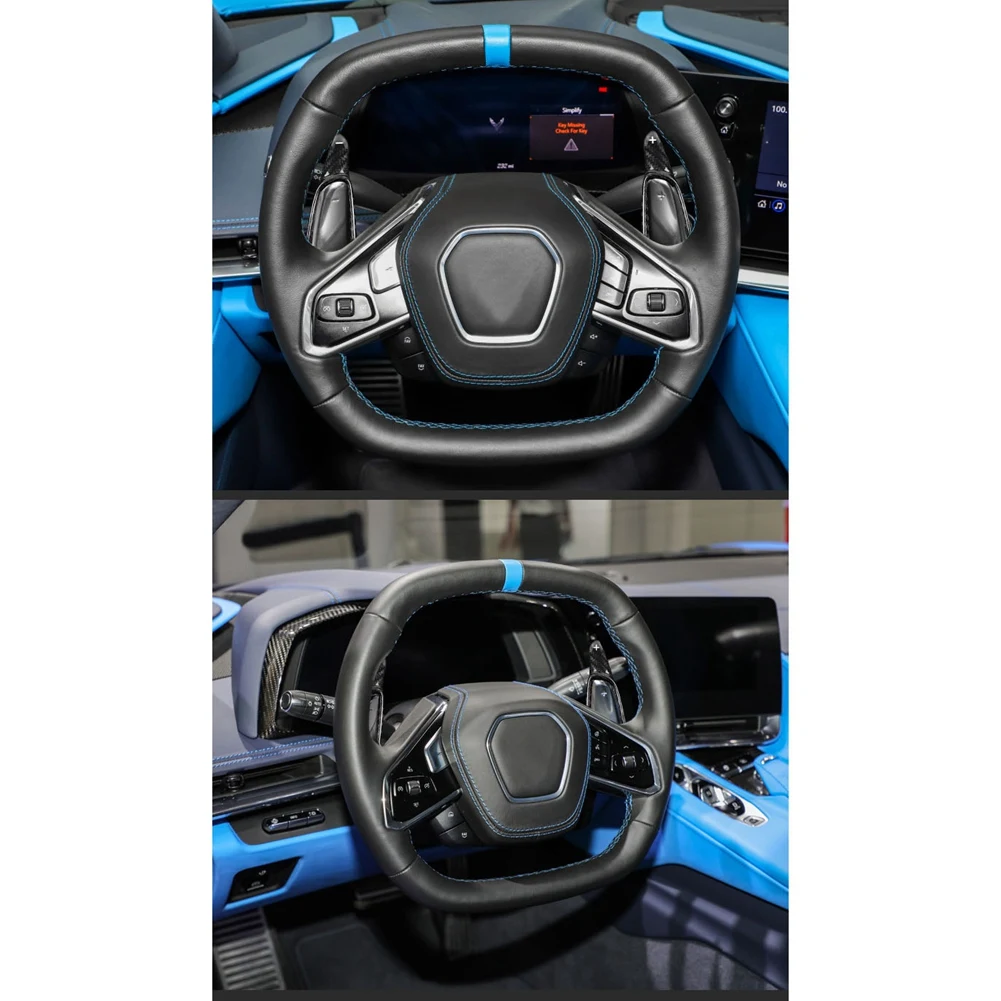 Car Red Carbon Fiber Steering Wheel Paddle Shifter Extension Shift Fit for Chevrolet Corvette C8 2020-2022
Car Red Carbon Fiber Steering Wheel Paddle Shifter Extension Shift Fit for Chevrolet Corvette C8 2020-2022