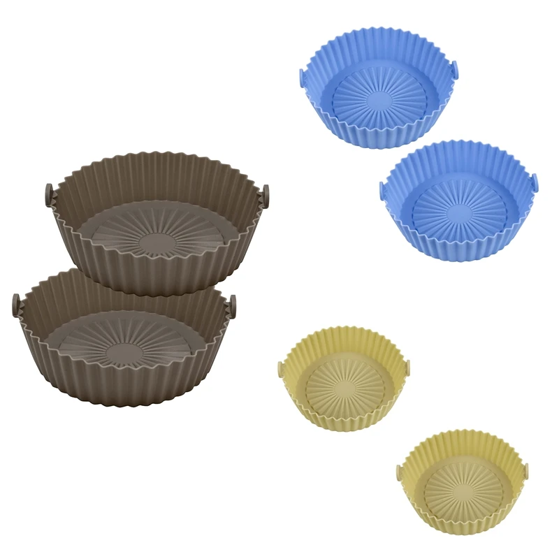 2 Pack Reusable Air Fryer Silicone Liner Air Fryer Silicone Pot Dishwasher Safe For Baking Roasting Microwave
2 Pack Reusable Air Fryer Silicone Liner Air Fryer Silicone Pot Dishwasher Safe For Baking Roasting Microwave