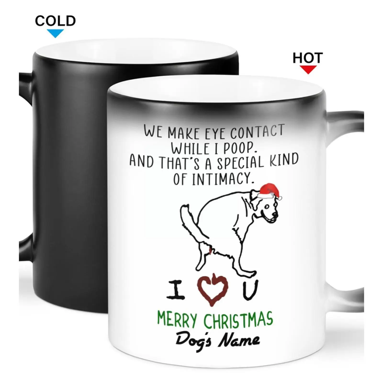 Merry Christmas Dog Mugs Ceramic Family Gift Present Mugs Hot Temperature Change Cup For Pet Lovers Coffee Cups Z3e1
Merry Christmas Dog Mugs Ceramic Family Gift Present Mugs Hot Temperature Change Cup For Pet Lovers Coffee Cups Z3e1