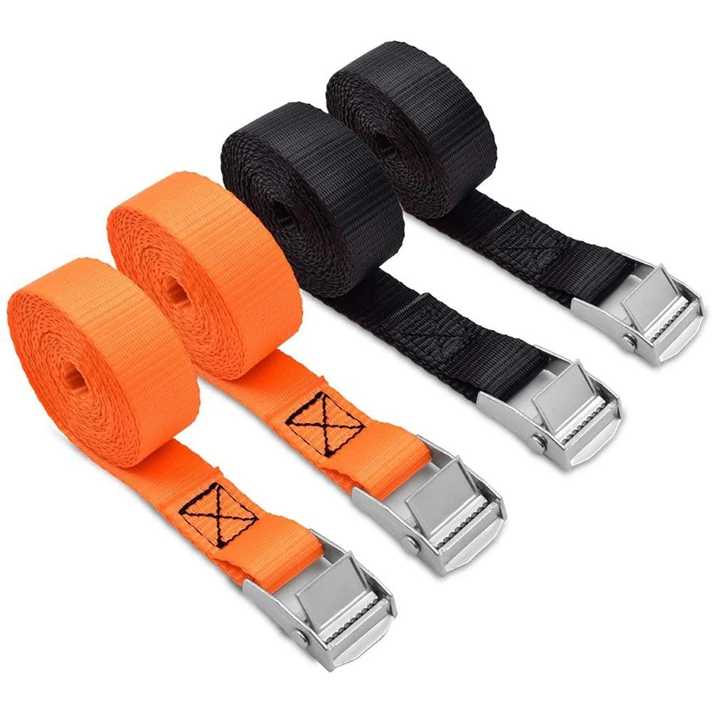 Lashing Straps Tie Down Straps with Zinc Alloy Cam Lock Buckle Up , for Cargo, Gear, Bikes & More (4 Pack)
Lashing Straps Tie Down Straps with Zinc Alloy Cam Lock Buckle Up , for Cargo, Gear, Bikes & More (4 Pack)