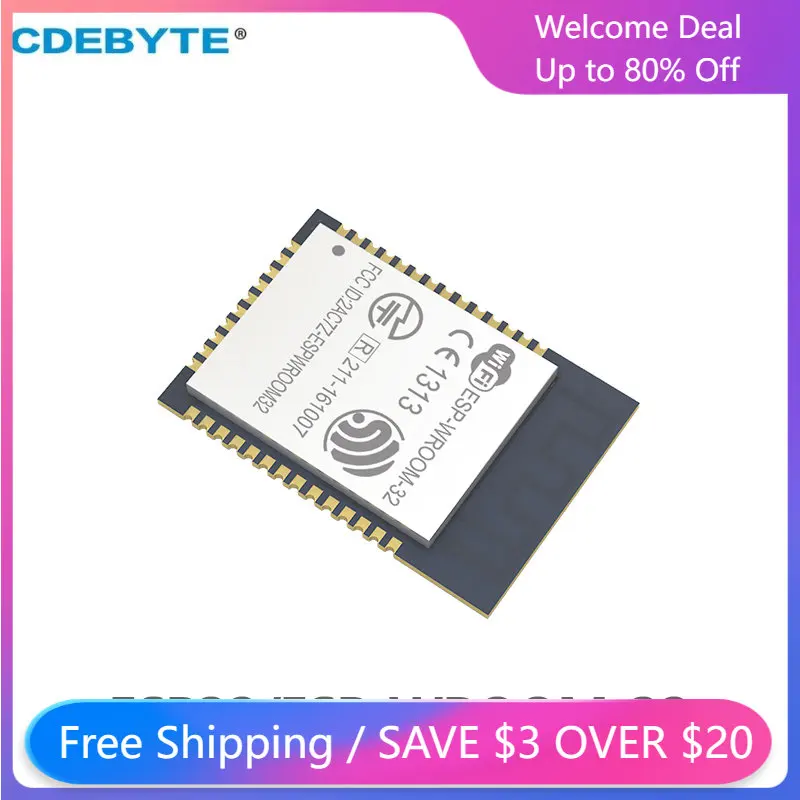 ESP-WROOM-32 ESP32 Wifi + Bluetooth двухъядерный MCU 2,4 ГГц беспроводной Радиочастотный трансивер с низкой мощностью Ble 4,2 передатчик 240 МГц 4 Мб модуль 
ESP-WROOM-32 ESP32 Wifi + Bluetooth двухъядерный MCU 2,4 ГГц беспроводной Радиочастотный трансивер с низкой мощностью Ble 4,2 передатчик 240 МГц 4 Мб модуль