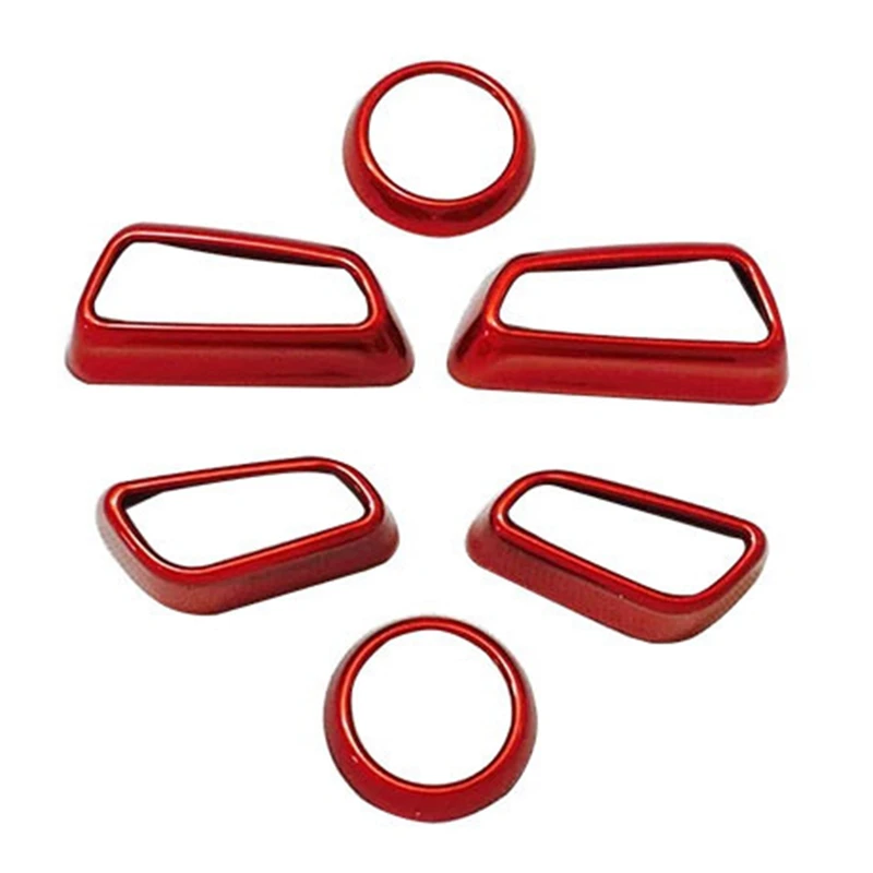 6PCS Red Car Seat Adjustment Decorative Cover Trim ABS Plastic for Toyota Corolla 2019-2021 Car Accessories
6PCS Red Car Seat Adjustment Decorative Cover Trim ABS Plastic for Toyota Corolla 2019-2021 Car Accessories