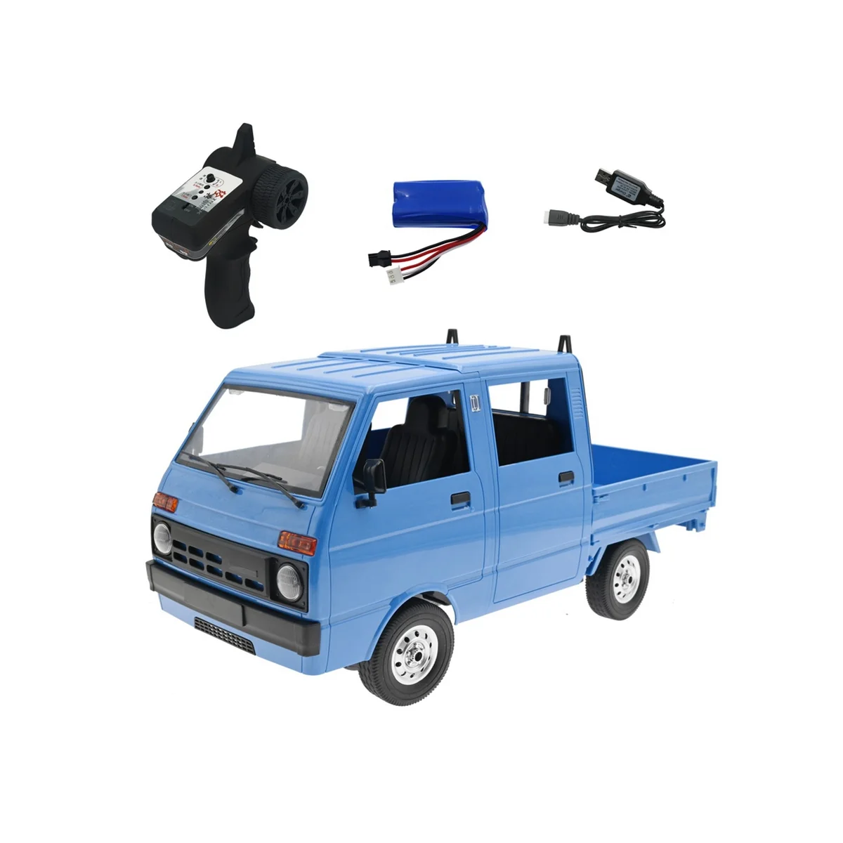 

D32 1/10 2,4G 2WD Радиоуправляемый автомобиль, имитация дрифта, грузовик, искусственная звезда, дистанционное управление, внедорожник для D32 TJ110, синий