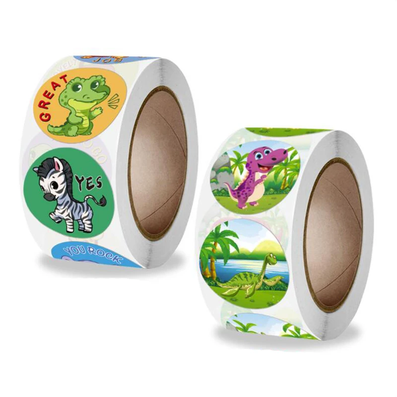 500PCS Smiling Dinosaur Praise Sticky Sticker Aesthetic Thank You Labels Sealing Stationery Decorative Child Scrapbook for Kids
500PCS Smiling Dinosaur Praise Sticky Sticker Aesthetic Thank You Labels Sealing Stationery Decorative Child Scrapbook for Kids
