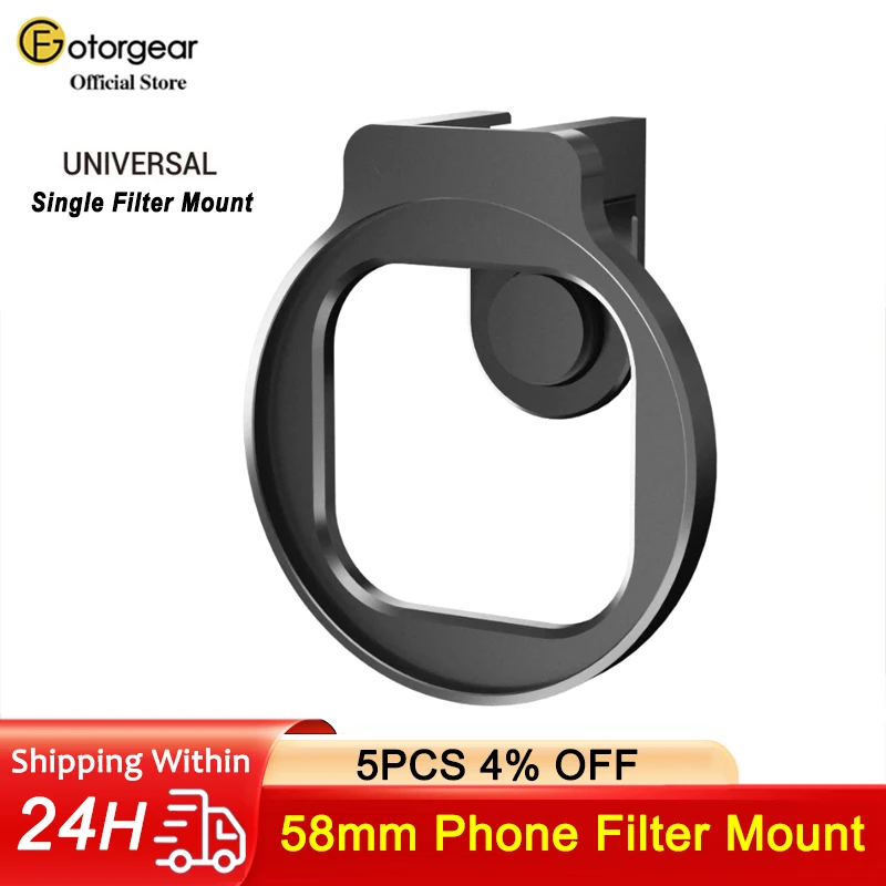 Fotorgear 58 мм держатель для телефонного фильтра, совместимый с фильтрами Fotorgear 58 мм и Fotorgear Mini Fill светильник
Fotorgear 58 мм держатель для телефонного фильтра, совместимый с фильтрами Fotorgear 58 мм и Fotorgear Mini Fill светильник