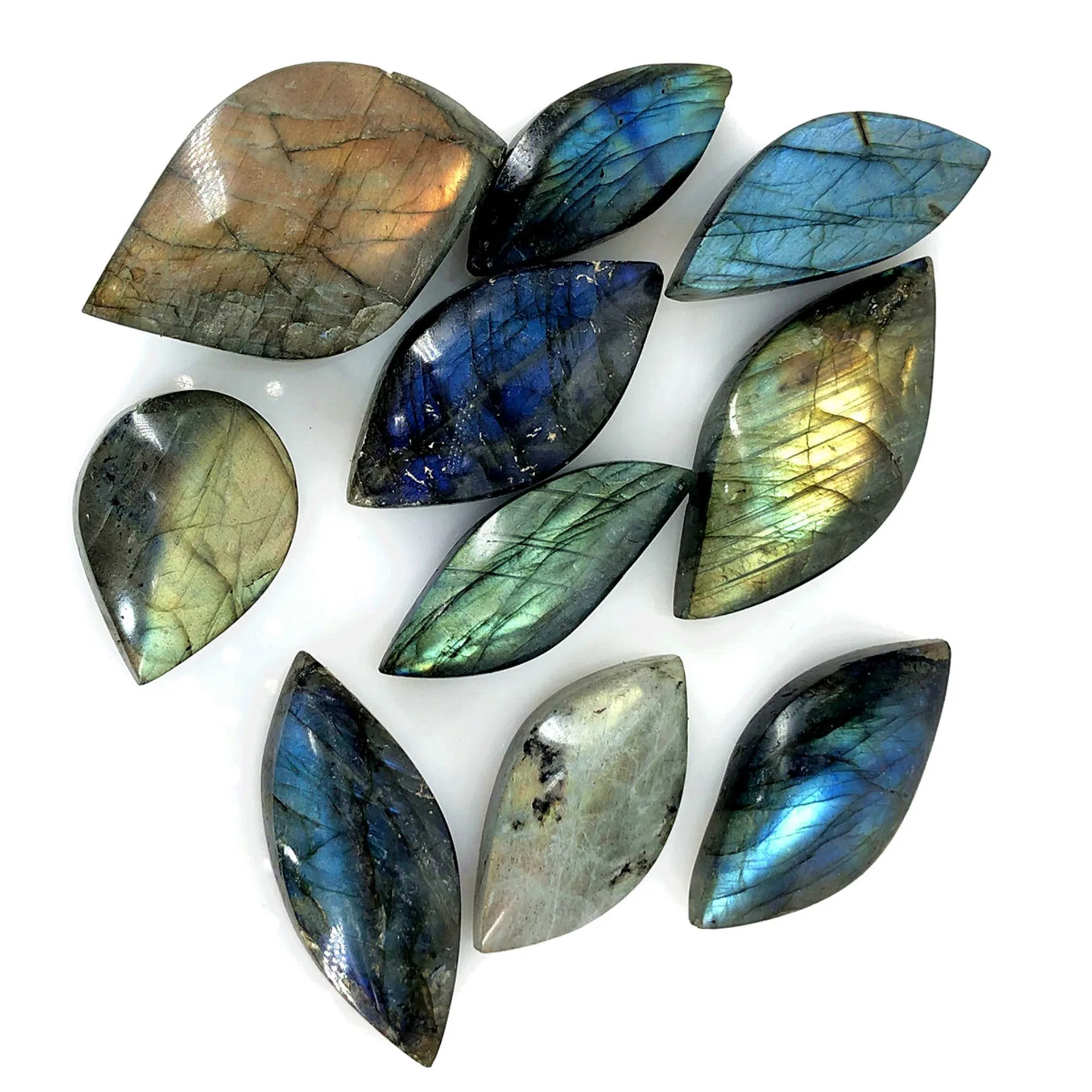 Натуральный хрустальный лунный камень, 30-50 мм, украшения для резьбы в виде листьев, полированный лабрадорит, каменная руда, образец, подарок, игрушки, Искусственный драгоценный камень
Натуральный хрустальный лунный камень, 30-50 мм, украшения для резьбы в виде листьев, полированный лабрадорит, каменная руда, образец, подарок, игрушки, Искусственный драгоценный камень