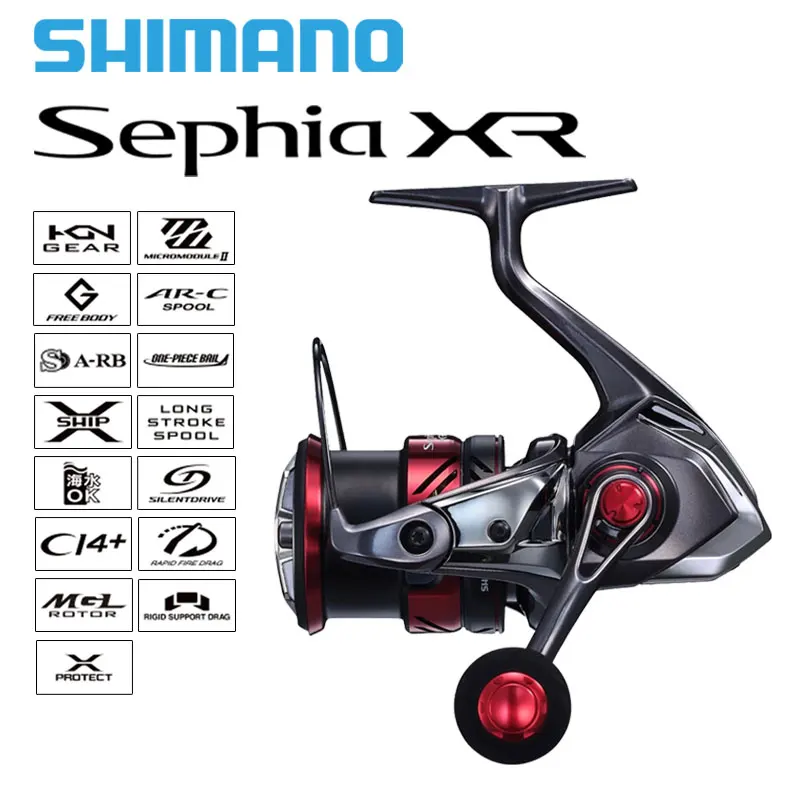 2021 спиннинговые Рыболовные катушки SHIMANO SEPHIA XR, магнитный легкий ротор, шарикоподшипник 9/1, передаточное число 5,3: 1, стандартная Рыболовная Сн...
2021 спиннинговые Рыболовные катушки SHIMANO SEPHIA XR, магнитный легкий ротор, шарикоподшипник 9/1, передаточное число 5,3: 1, стандартная Рыболовная Сн...
