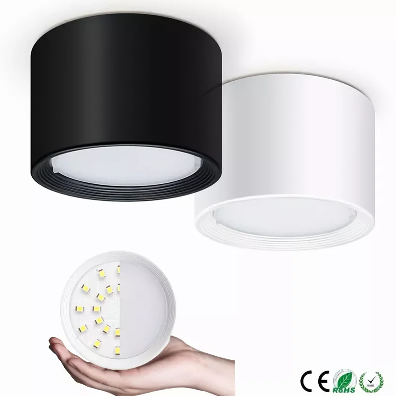 Surface Mounted 5W 7W 9W 12W 15W 18W 20W 24W LED downlight Ceiling Lamps led spot lights Ceiling Fixtures Lighting Indoor Light
Surface Mounted 5W 7W 9W 12W 15W 18W 20W 24W LED downlight Ceiling Lamps led spot lights Ceiling Fixtures Lighting Indoor Light
