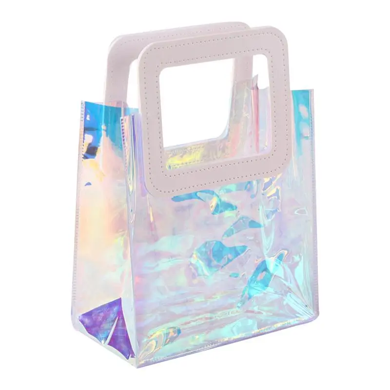 Iridescent Gift Bags Makeup Bag Cosmetic Travel Bag Clear Reusable Birthday Gift PVC Bag For Women Girl Iridescent Christmas
Iridescent Gift Bags Makeup Bag Cosmetic Travel Bag Clear Reusable Birthday Gift PVC Bag For Women Girl Iridescent Christmas