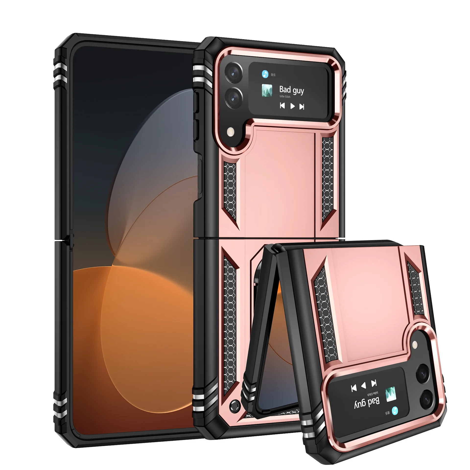 Suitable For Samsung Galaxy Z Flip 4 5G Flip3 Flip4 Flip 3 Fall Protection Bracket Protective Cover Suitable for Samsung Z Flip4
Suitable For Samsung Galaxy Z Flip 4 5G Flip3 Flip4 Flip 3 Fall Protection Bracket Protective Cover Suitable for Samsung Z Flip4
