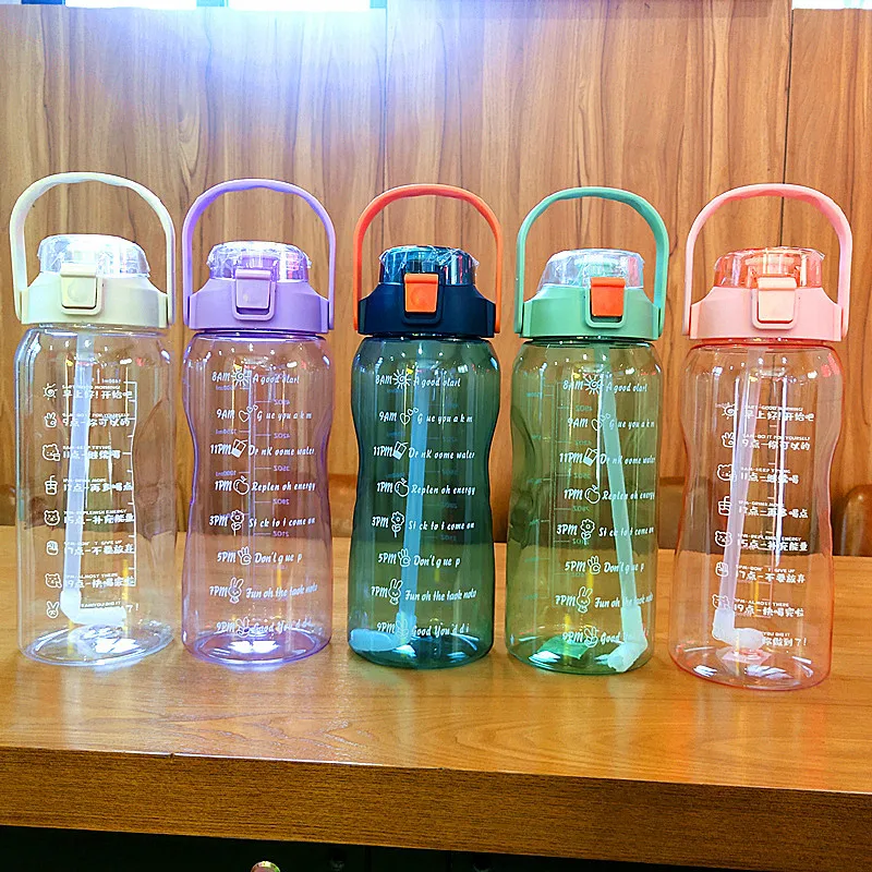 1.5L Fitness Sports Water Bottle Outdoor Climbing with Straw Girl Drink Bottle Kettle Eco-friendly with Lid for Sport Fitness
1.5L Fitness Sports Water Bottle Outdoor Climbing with Straw Girl Drink Bottle Kettle Eco-friendly with Lid for Sport Fitness