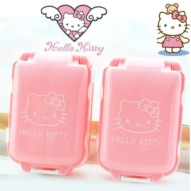 Cartoon Anime Hello Kitty Pill Box Cute Girl Small Portable Storage Medicine Box Mini Pink Ornament Everyday Home Student Gifts
Cartoon Anime Hello Kitty Pill Box Cute Girl Small Portable Storage Medicine Box Mini Pink Ornament Everyday Home Student Gifts
