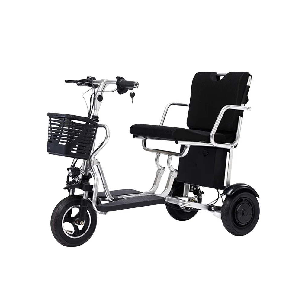 Foldable Electro-Tricycle 48V 12A/20A Three Wheels Vehicle Aluminium Alloy Small-Scale Transportation Tools
Foldable Electro-Tricycle 48V 12A/20A Three Wheels Vehicle Aluminium Alloy Small-Scale Transportation Tools
