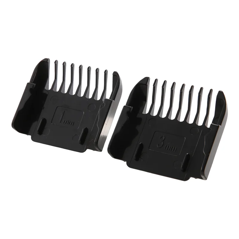 Electric Clipper Accessories,4Pcs Cut Clipper Limit Comb Guide Attachment Size Barber Replacement(1mm,1mm,2mm,3mm)
Electric Clipper Accessories,4Pcs Cut Clipper Limit Comb Guide Attachment Size Barber Replacement(1mm,1mm,2mm,3mm)