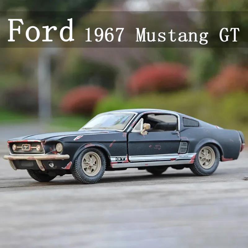 1:24 Ford 1967 Mustang GT Retro Sports Car Static Die Cast Vehicles Collectible Model Car Toys Birthday gift
1:24 Ford 1967 Mustang GT Retro Sports Car Static Die Cast Vehicles Collectible Model Car Toys Birthday gift