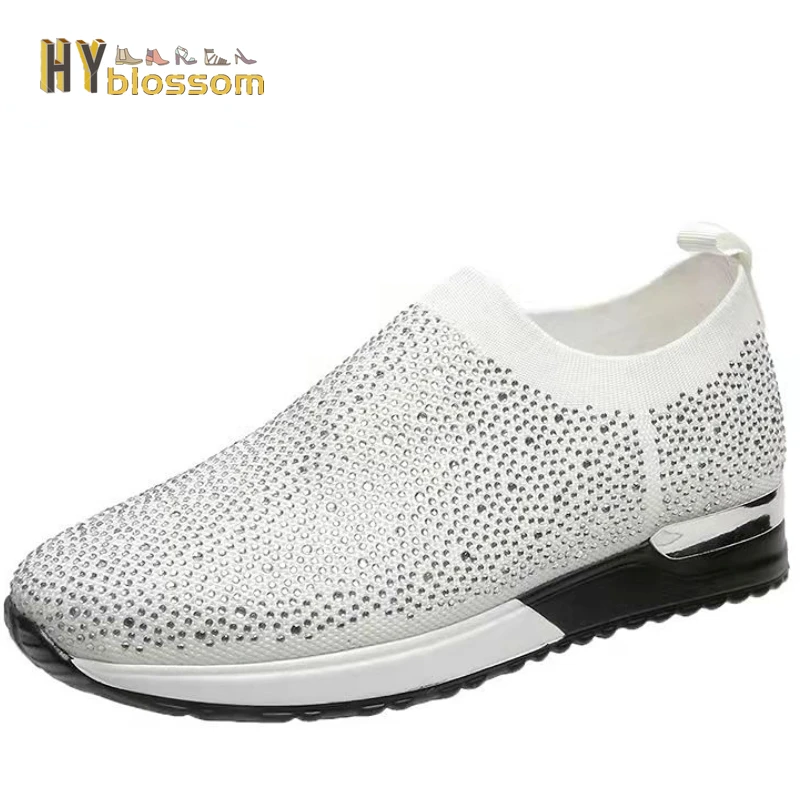 2022 Women's Sports Shoes Diamond-studded Women Vulcanized Shoes Women Sneakers Slip on Flats Shoes Women Plus Size 43 Mujer
2022 Women's Sports Shoes Diamond-studded Women Vulcanized Shoes Women Sneakers Slip on Flats Shoes Women Plus Size 43 Mujer