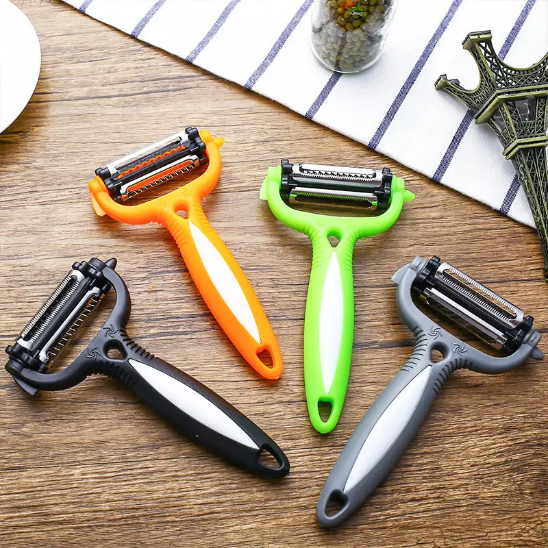 Vegetable Fruit Peeler Multifunctional 360 Degree Rotary Kitchen Tool Potato Carrot Cutter Slicer Grater Melon Fruit Gadgets
Vegetable Fruit Peeler Multifunctional 360 Degree Rotary Kitchen Tool Potato Carrot Cutter Slicer Grater Melon Fruit Gadgets