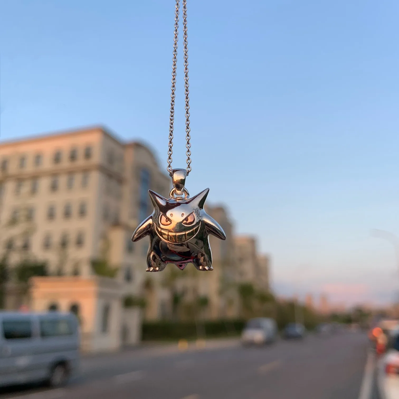 Anime Pockets Ghost Monster Cosplay Jewelry 925 Sterling Silver Haunter Gengars' Pendant Necklace For Women Men Props Xmas Gift
Anime Pockets Ghost Monster Cosplay Jewelry 925 Sterling Silver Haunter Gengars' Pendant Necklace For Women Men Props Xmas Gift