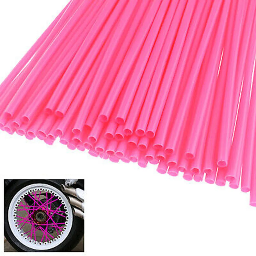 72pcs Bike Motorcycle Wheel Spoke Wraps Cover Motorbike Tire Spoke Plastic Sleeves Bicycle Decoration For Yamaha-Honda-Pit-Bike
72pcs Bike Motorcycle Wheel Spoke Wraps Cover Motorbike Tire Spoke Plastic Sleeves Bicycle Decoration For Yamaha-Honda-Pit-Bike