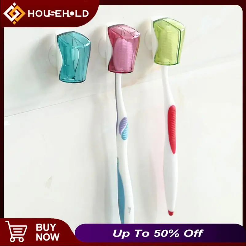 Bathroom Accessories Toothbrush Holder Wall Mount Dust-proof Family Toothbrush Holders Home Toothbrush Head Protector Cover
Bathroom Accessories Toothbrush Holder Wall Mount Dust-proof Family Toothbrush Holders Home Toothbrush Head Protector Cover