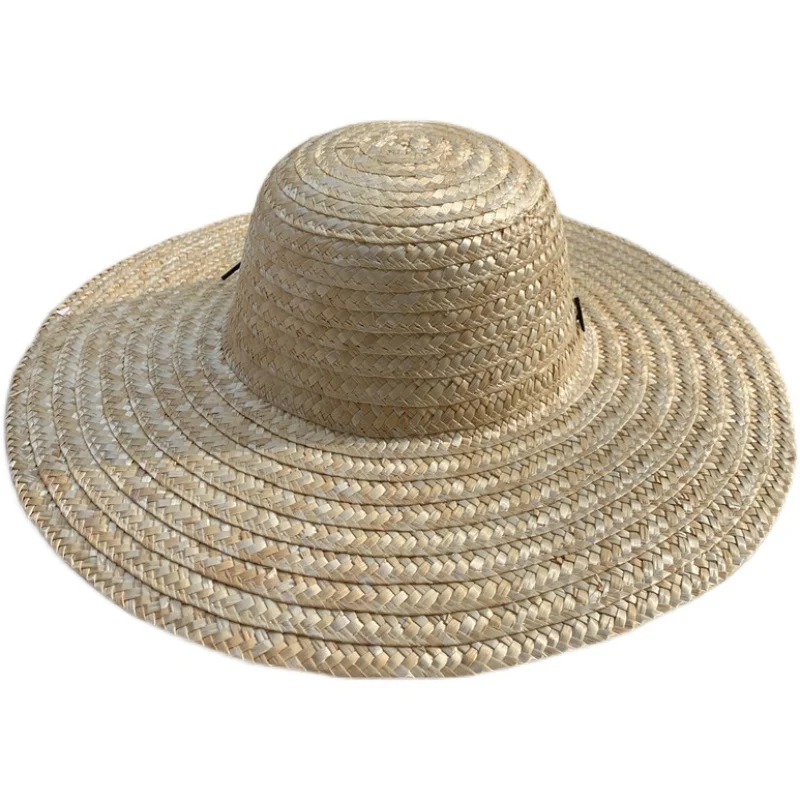 Handmade Wheat-Straw Hat Large Brim Outdoor Pastoral Sun Protection Labor Protection Agricultural Sun Hat Fishing Sun Hat
Handmade Wheat-Straw Hat Large Brim Outdoor Pastoral Sun Protection Labor Protection Agricultural Sun Hat Fishing Sun Hat