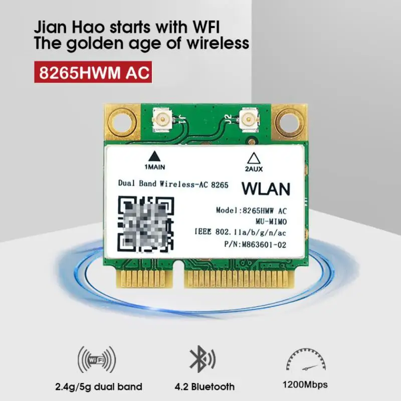 Сетевая карта Intel 9260 Dual Band 2,4/5 ГГц 802.11ac, M.2 NGFF/PCIe, Wi-Fi адаптер 4,2 PCI Express для ноутбуков и ПК
Сетевая карта Intel 9260 Dual Band 2,4/5 ГГц 802.11ac, M.2 NGFF/PCIe, Wi-Fi адаптер 4,2 PCI Express для ноутбуков и ПК