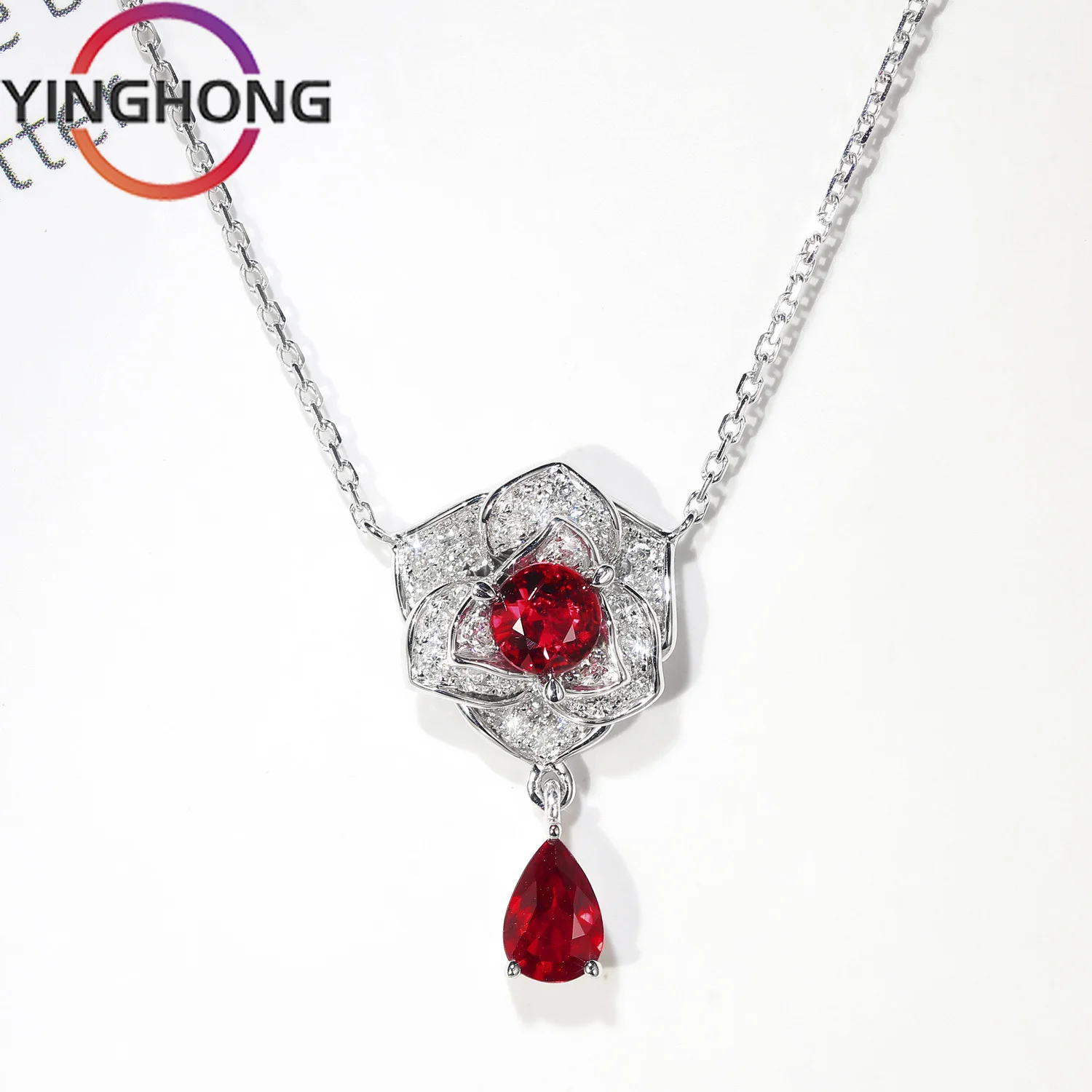 Ожерелье женское из серебра 925 пробы в японском и корейском стиле
Ожерелье женское из серебра 925 пробы в японском и корейском стиле