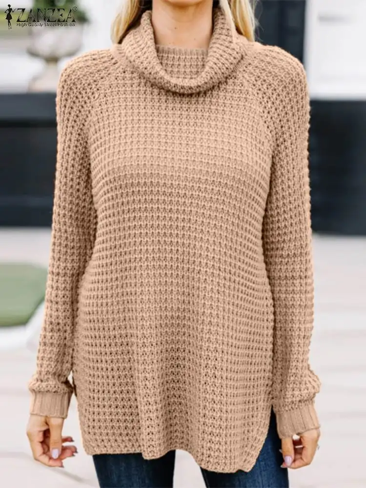 Women Vintage Solid Turtleneck Blouse ZANZEA Elegant Long Sleeve Pullover Shirt Spring Work Office Chemise Femme Blusas Oversize
Women Vintage Solid Turtleneck Blouse ZANZEA Elegant Long Sleeve Pullover Shirt Spring Work Office Chemise Femme Blusas Oversize