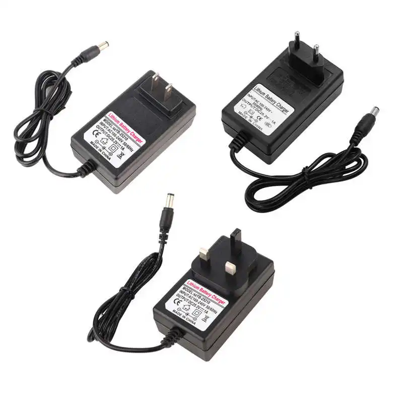 25.2V 1A Battery Charger Power Adapter Charging Power Supply with LED Indicator 110-240V
25.2V 1A Battery Charger Power Adapter Charging Power Supply with LED Indicator 110-240V