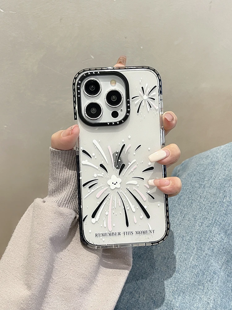 Transparent Fireworks Stars Silicone Bumper Phone Case For iPhone 15 14 13 12 11 Pro Max Shockproof Cover
Transparent Fireworks Stars Silicone Bumper Phone Case For iPhone 15 14 13 12 11 Pro Max Shockproof Cover