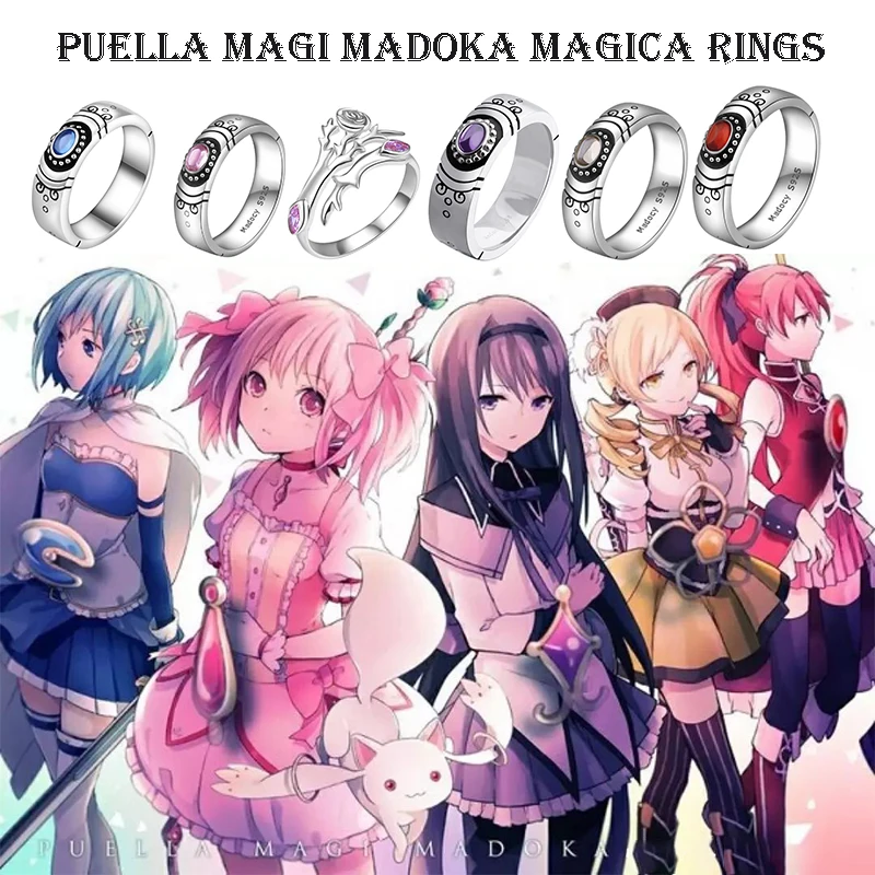 Аниме Puella Magi Madoka Magica косплей ювелирные изделия Akemi Homura Kaname Madoka искусственное серебряное кольцо на палец для женщин девушек подарки
Аниме Puella Magi Madoka Magica косплей ювелирные изделия Akemi Homura Kaname Madoka искусственное серебряное кольцо на палец для женщин девушек подарки