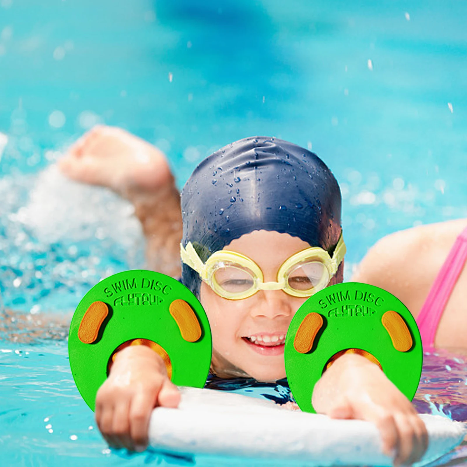 

Swim Arm Bands Arm Floaties 6 PCS Kids Float Disc Arm Floaties 6 PCS EVA Foam Swim Aquatic Cuffs Water Aerobics Float Ring Swim