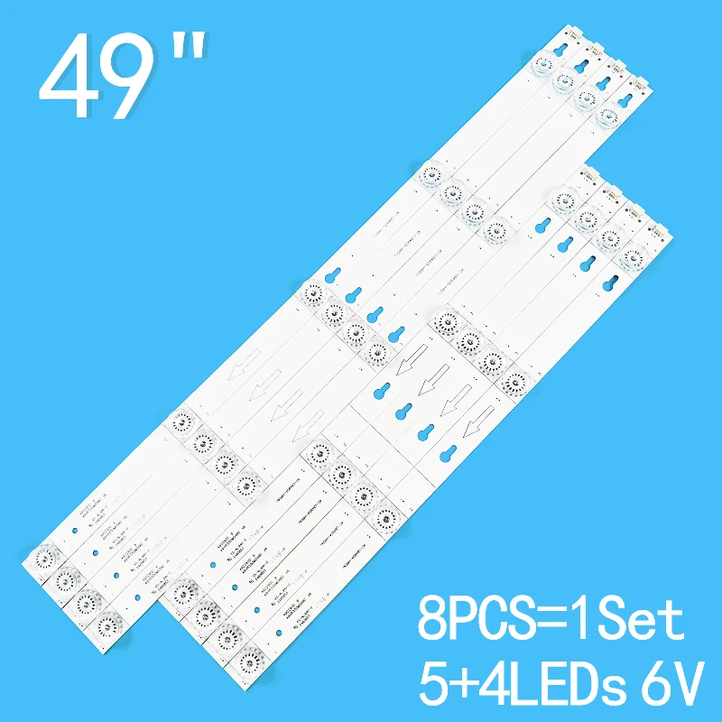 New 8PCS/lot For 49" TV TOT_49_D2900 A 49HR330M05A0 V6 4C-LB4905-HR01J 49M1A 49U67EBC Y49G29 LVF490CS0T 49UC6406 D49A630U
New 8PCS/lot For 49" TV TOT_49_D2900 A 49HR330M05A0 V6 4C-LB4905-HR01J 49M1A 49U67EBC Y49G29 LVF490CS0T 49UC6406 D49A630U
