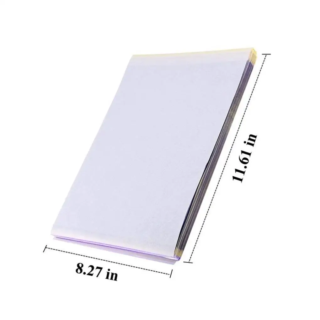 50 Pieces Transfer Paper Manual Makeup Sheet Body Art Skin Make Up Stencil DIY Professional Tracing Copying Accessory
50 Pieces Transfer Paper Manual Makeup Sheet Body Art Skin Make Up Stencil DIY Professional Tracing Copying Accessory