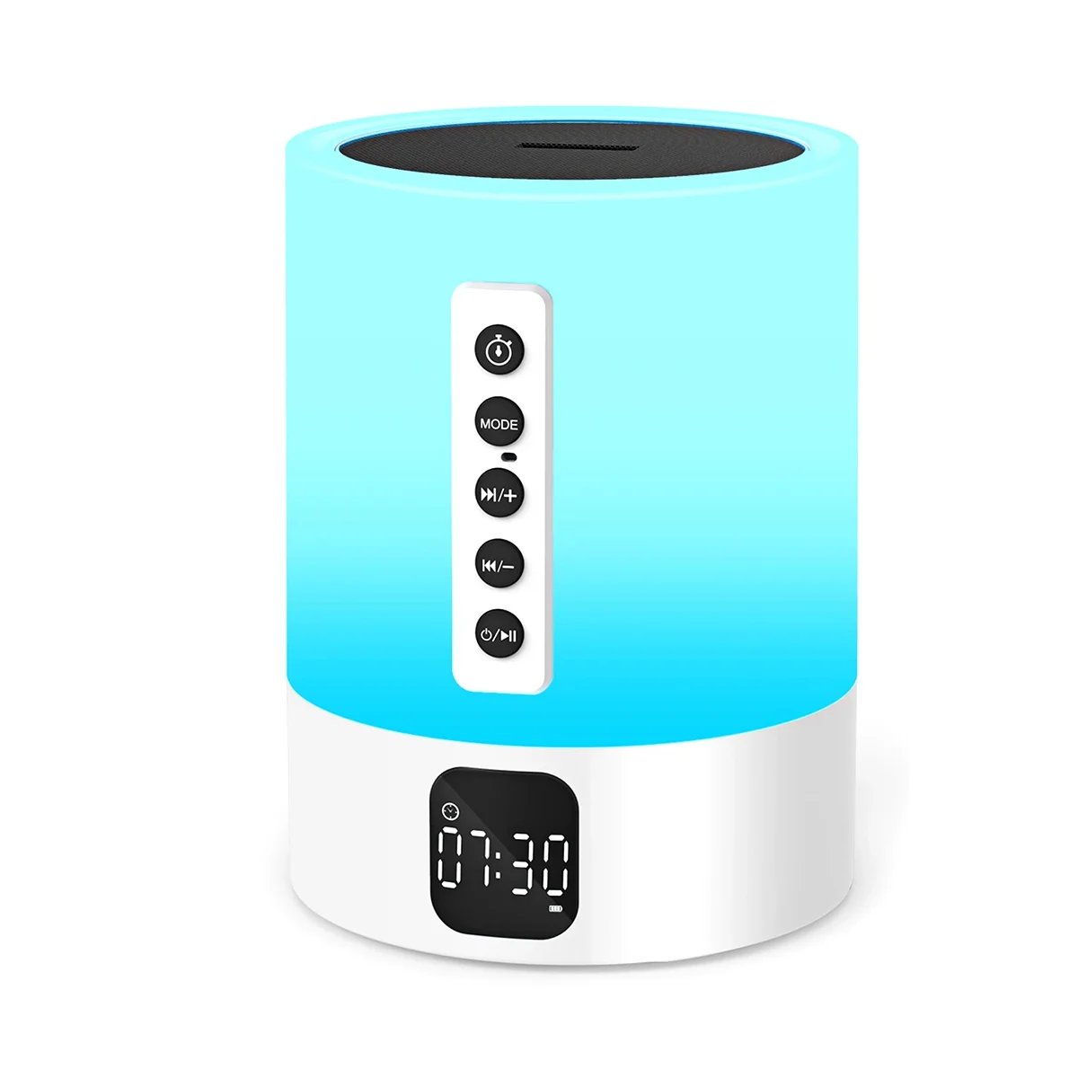 Ночник с Bluetooth динамиком и будильником, звуковой аппарат, прикроватная лампа с сенсорным датчиком, с регулируемой яркостью, подарки для подростков
Ночник с Bluetooth динамиком и будильником, звуковой аппарат, прикроватная лампа с сенсорным датчиком, с регулируемой яркостью, подарки для подростков