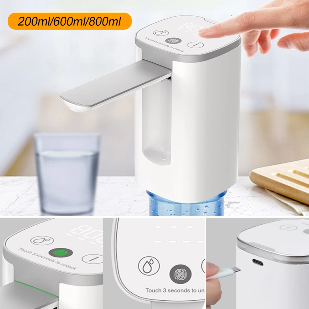 1Pc Wireless Electric Water Pump Automatic Drinking Water Dispenser Pump With Hose USB Rechargeable Desktop Water Bottle Pump
1Pc Wireless Electric Water Pump Automatic Drinking Water Dispenser Pump With Hose USB Rechargeable Desktop Water Bottle Pump