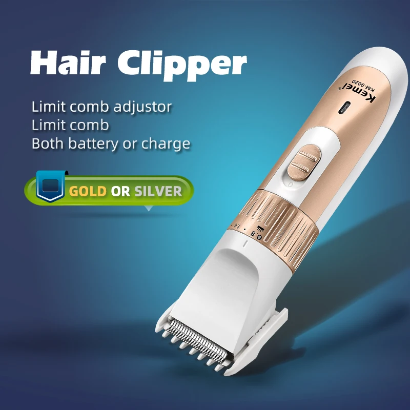 Kemei Rechargeable Professional Men Hair Trimmer Electric Spin Fine-tuning Hair Clipper Cutting Machine (Not Included Battery)
Kemei Rechargeable Professional Men Hair Trimmer Electric Spin Fine-tuning Hair Clipper Cutting Machine (Not Included Battery)