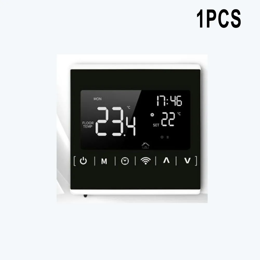 Control Regulator Smart Thermostat For Electric Heating 1PC 5-50℃/41-99℉(℃) Child Lock Durable Manual/Auto Mode
Control Regulator Smart Thermostat For Electric Heating 1PC 5-50℃/41-99℉(℃) Child Lock Durable Manual/Auto Mode