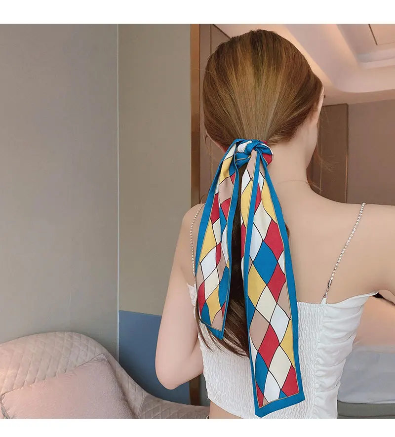 2022 New Summer Silk Scarf Hairband Female Hair Tie Multi-purpose All-match Net Red Streamer Retro Temperament Head Accessories
2022 New Summer Silk Scarf Hairband Female Hair Tie Multi-purpose All-match Net Red Streamer Retro Temperament Head Accessories