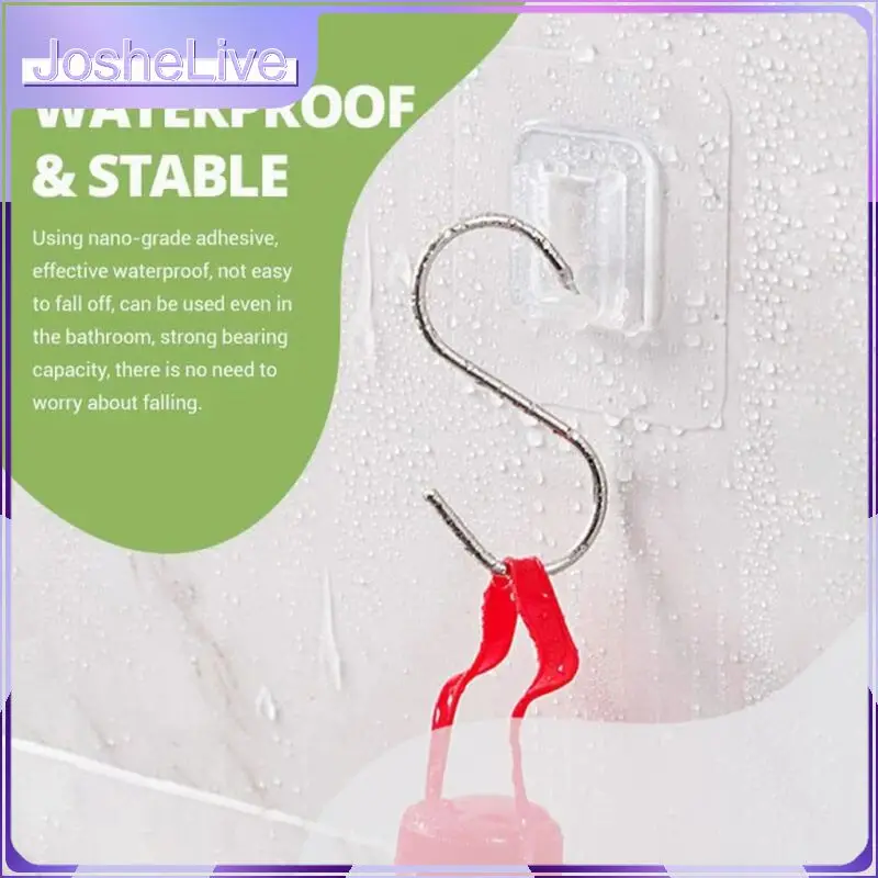 Настенный Прозрачный крючок на присоске для кухни и ванной 
Настенный Прозрачный крючок на присоске для кухни и ванной