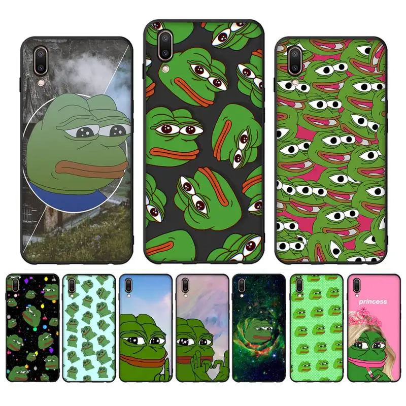Sad Frog pepe Phone Case Case For Oppo Reno Realme C3 6Pro Cover For vivo Y91C Y17 Y19 Funda Capa
Sad Frog pepe Phone Case Case For Oppo Reno Realme C3 6Pro Cover For vivo Y91C Y17 Y19 Funda Capa