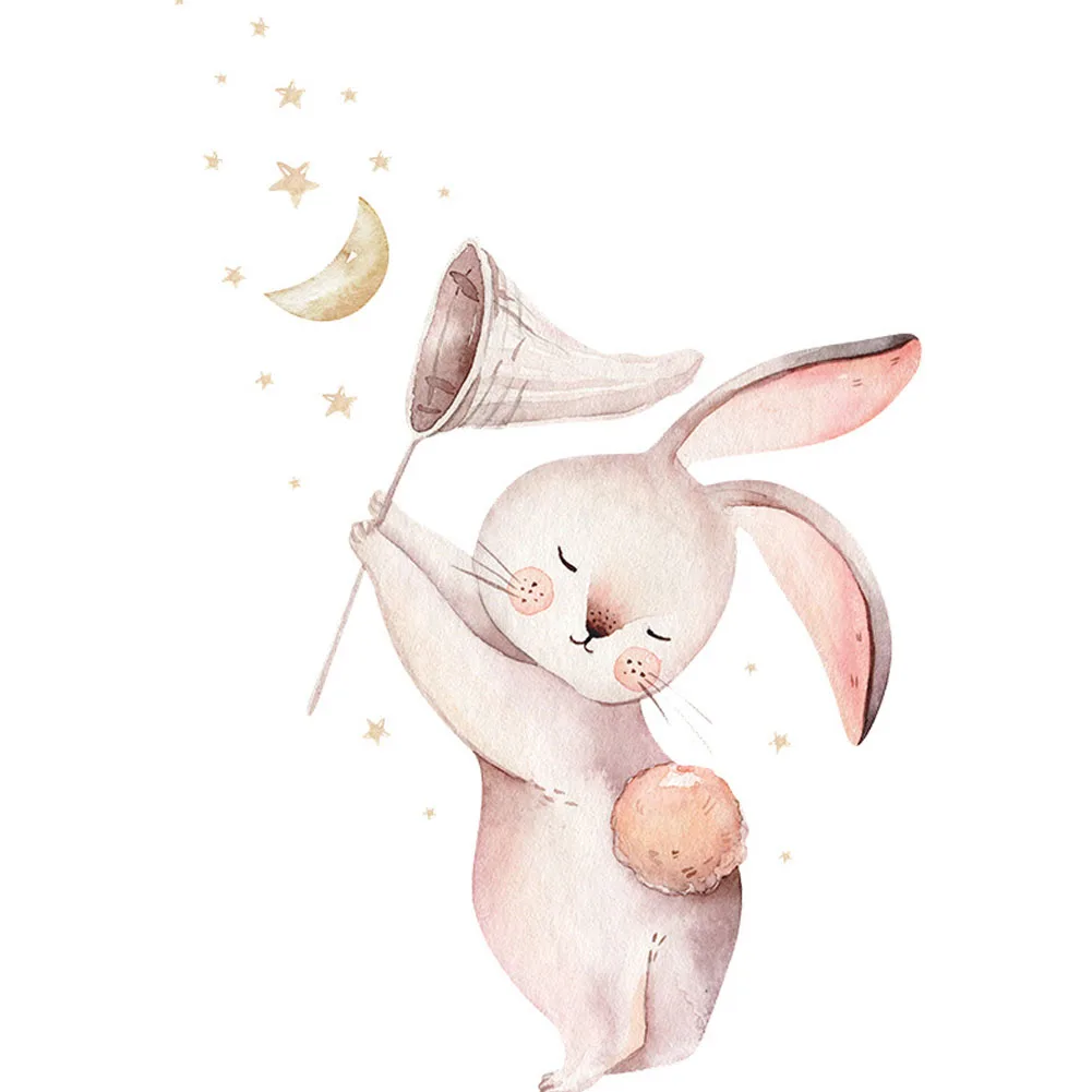 Bunny Star Moon Wall Stickers Baby Kids Room Home Decoration Wallpaper Living Room Bedroom Nursery Decals Cartoon Sticker
Bunny Star Moon Wall Stickers Baby Kids Room Home Decoration Wallpaper Living Room Bedroom Nursery Decals Cartoon Sticker