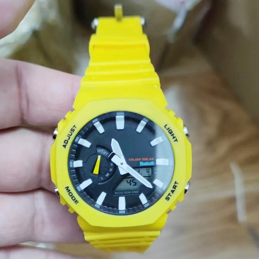 Высококачественные GM-2100 светодиодные спортивные наручные часы с двойным дисплеем для мужчин и женщин, электронные цифровые многофункциона...
Высококачественные GM-2100 светодиодные спортивные наручные часы с двойным дисплеем для мужчин и женщин, электронные цифровые многофункциона...