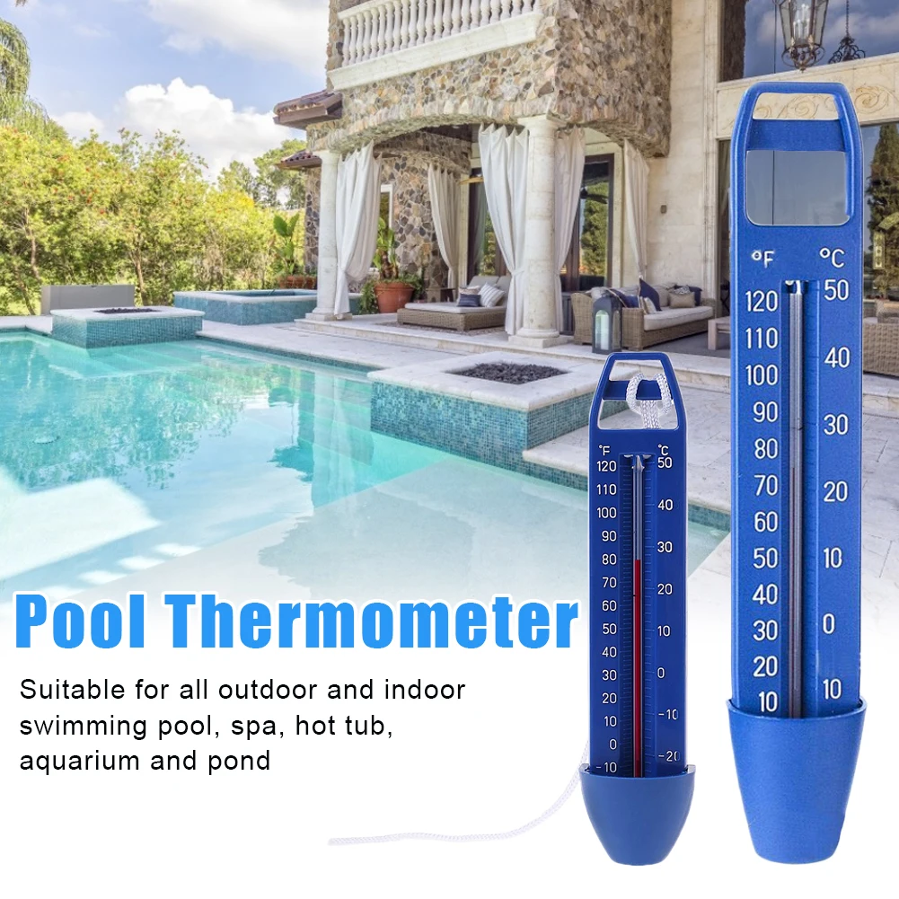 Ponds Pocket Water Temperature Meter ABS Swimming Pool Durable Floating Thermometer Practical SPA Hot Tub Temperature Check Tool
Ponds Pocket Water Temperature Meter ABS Swimming Pool Durable Floating Thermometer Practical SPA Hot Tub Temperature Check Tool