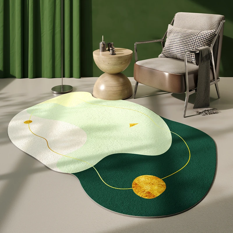 Nordic Style Dark Green Irregular Geometric Pattern Rugs Customized Carpets for Living Room Home Bedroom Decor Bedside Mats
Nordic Style Dark Green Irregular Geometric Pattern Rugs Customized Carpets for Living Room Home Bedroom Decor Bedside Mats